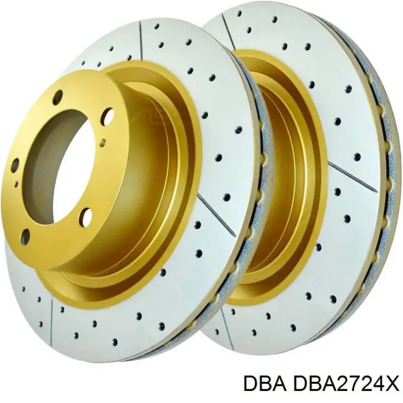Тормоз дисковый передний DBA DBA2724X цена, от 91.53 USD
