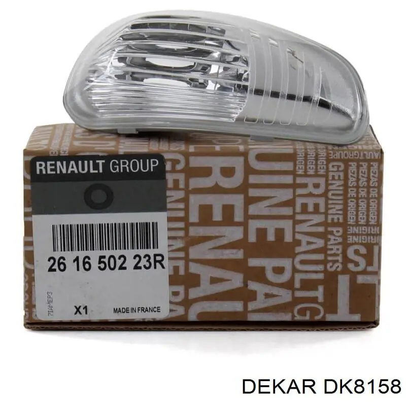 Левый указатель поворота зеркала Dekar DK8158