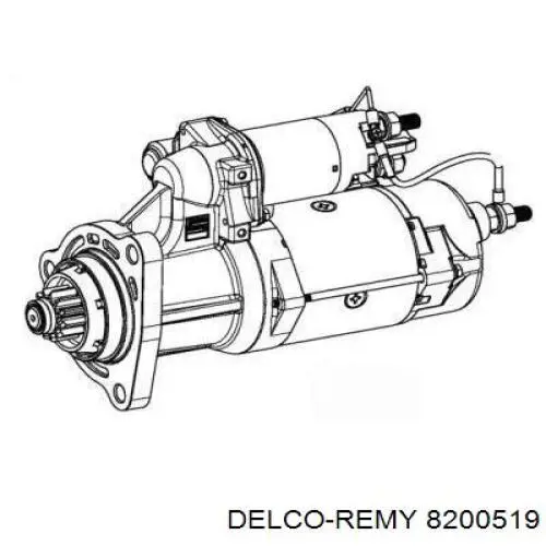 Стартер 8200519 Delco Remy