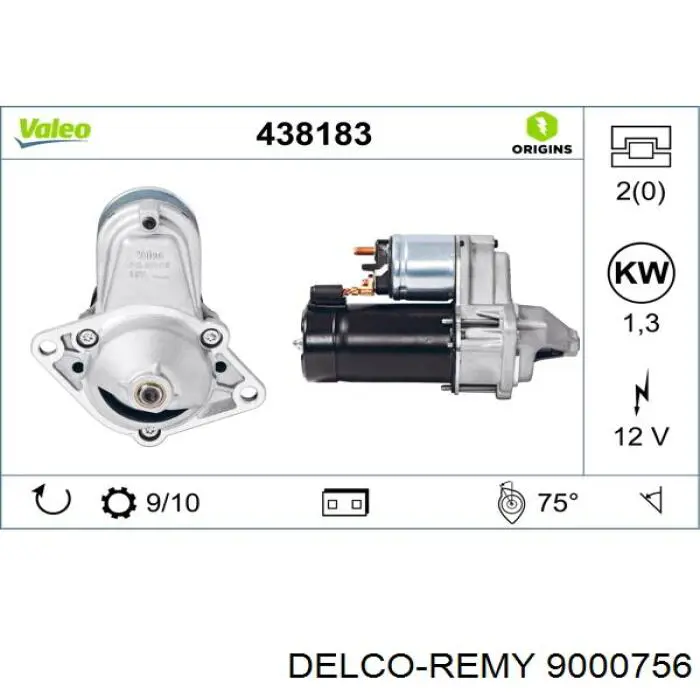 Стартер LSA LA96208781 цена, от 63.55 USD