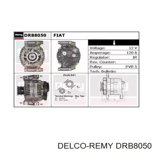 Купить 51734824 Fiat/Alfa/Lancia Генератор