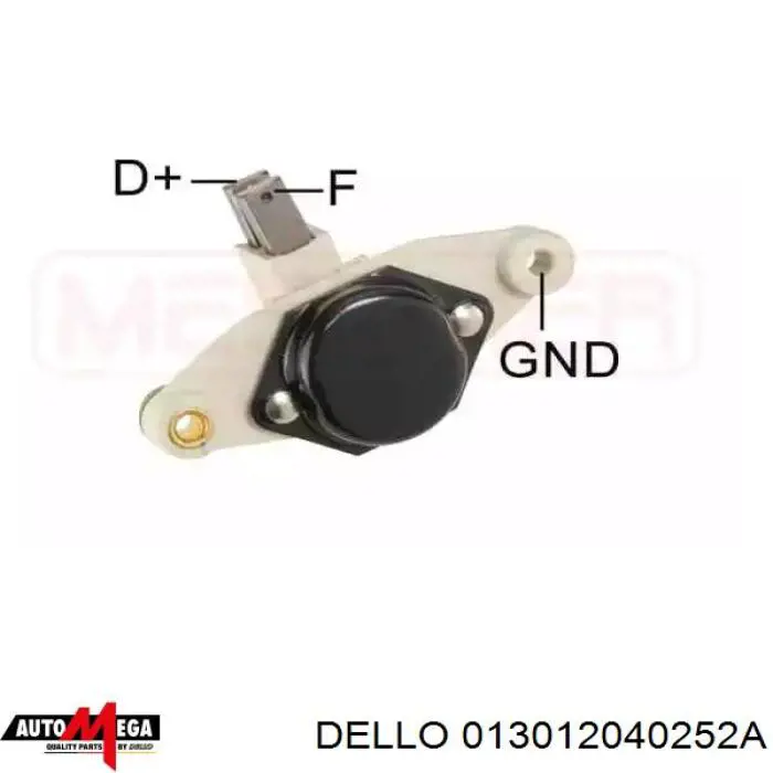 013012040252A Dello/Automega реле-регулятор генератора (реле зарядки)