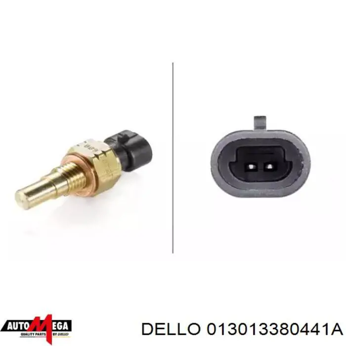 013013380441A Dello/Automega датчик температуры охлаждающей жидкости