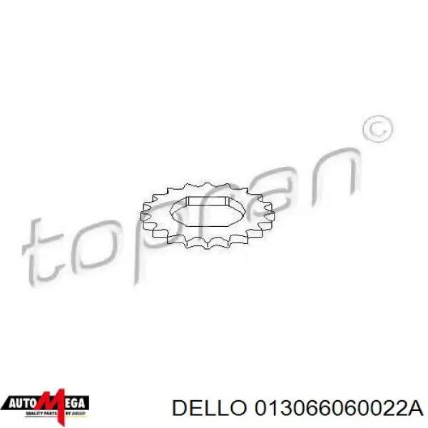 Комплект цепи ГРМ 013066060022A Dello/Automega