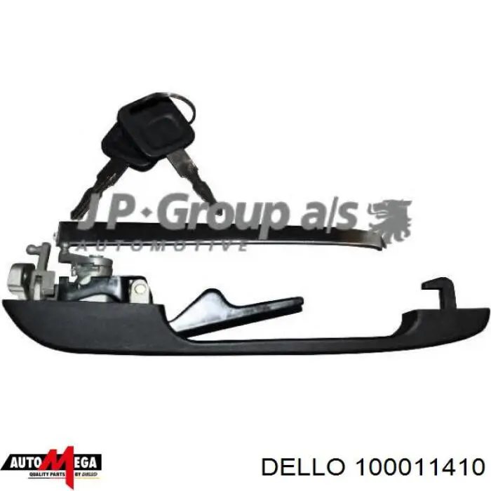 100011410 Dello/Automega ручка двери передней наружная левая