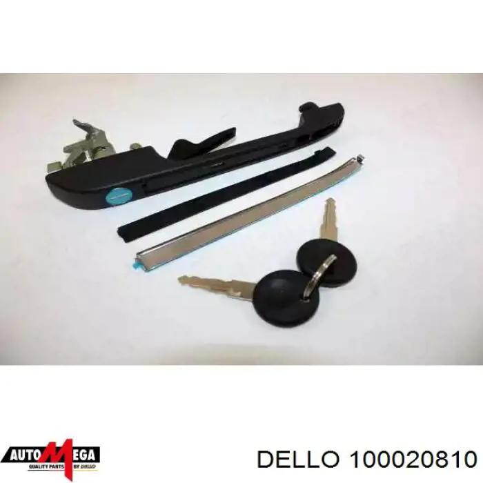 100020810 Dello/Automega ручка двери передней наружная левая