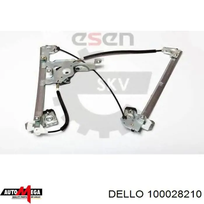 100028210 Dello/Automega механизм стеклоподъемника двери передней правой
