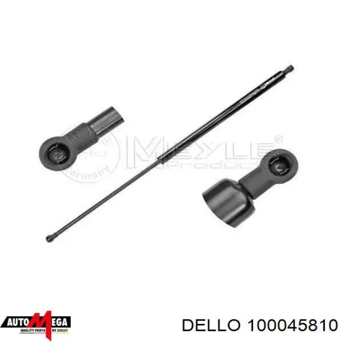 Амортизатор багажника 100045810 Dello/Automega