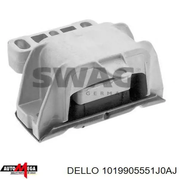 1019905551J0AJ Dello/Automega подушка (опора двигателя левая)