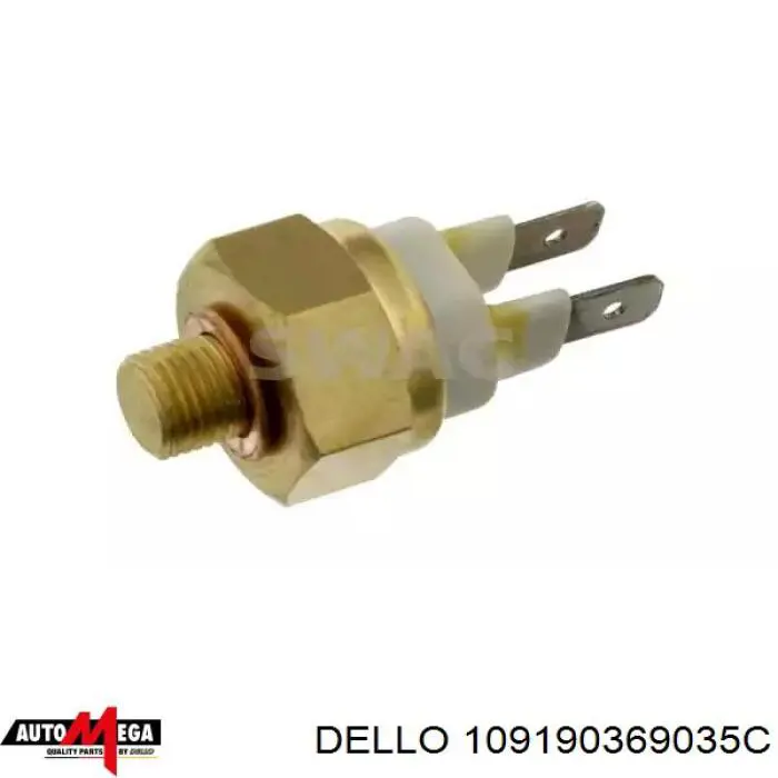 109190369035C Dello/Automega датчик температуры охлаждающей жидкости (включения вентилятора радиатора)