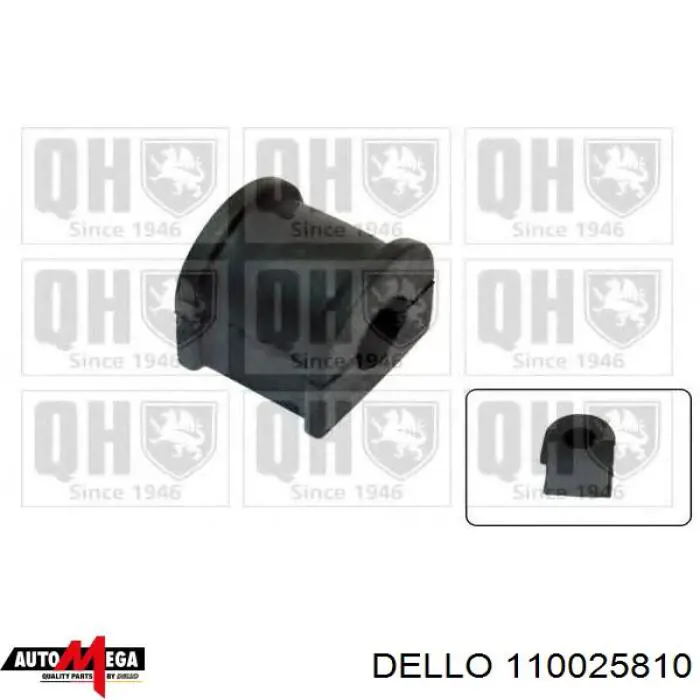 110025810 Dello/Automega втулка стабилизатора переднего