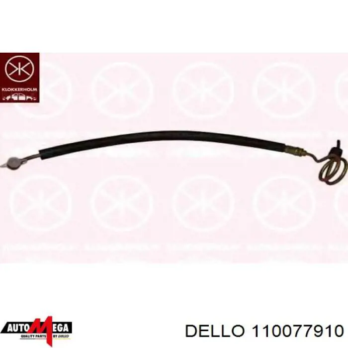 110077910 Dello/Automega шланг гур высокого давления от насоса до рейки (механизма)