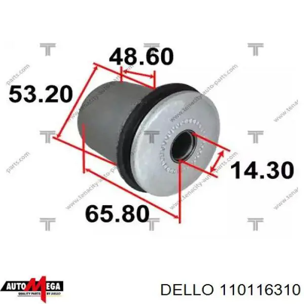 Стойки стабилизатора Dello/Automega 110116310