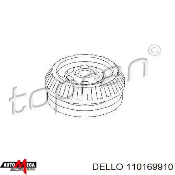 Опора амортизатора переднего 110169910 Dello/Automega