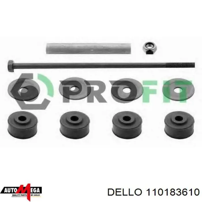 Тяга переднего стабилизатора Dello/Automega 110183610 цена, от 3.62 USD