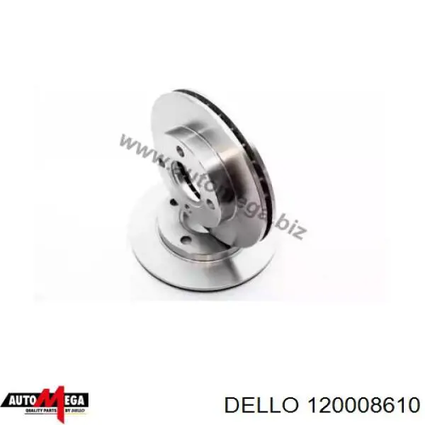 120008610 Dello/Automega передние тормозные диски