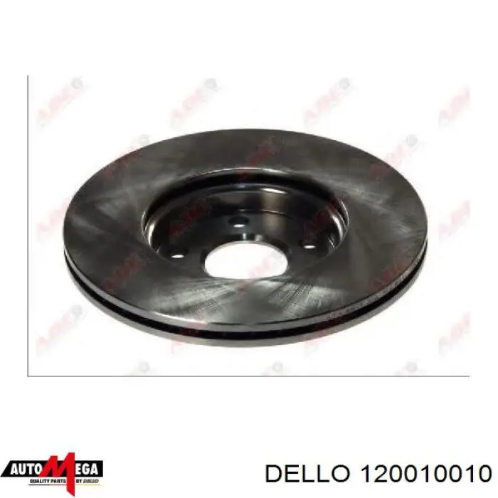 Передние тормозные диски 120010010 Dello/Automega
