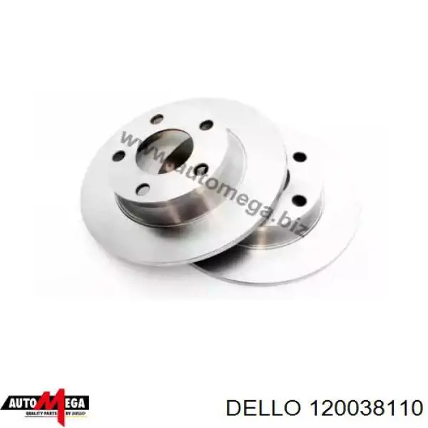 120038110 Dello/Automega тормозные диски