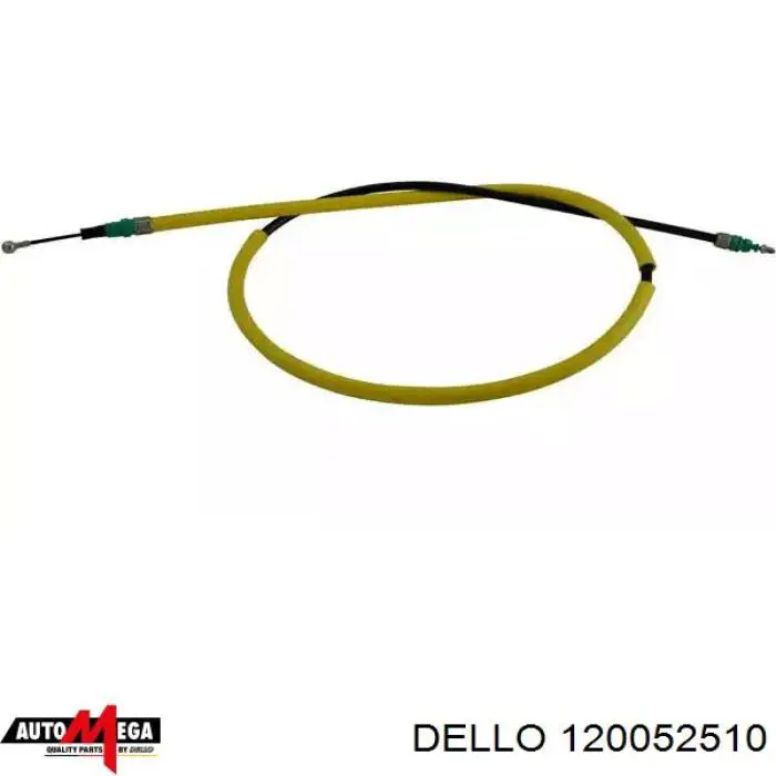 Купить 120052510 Dello/Automega Задний правый трос ручника
