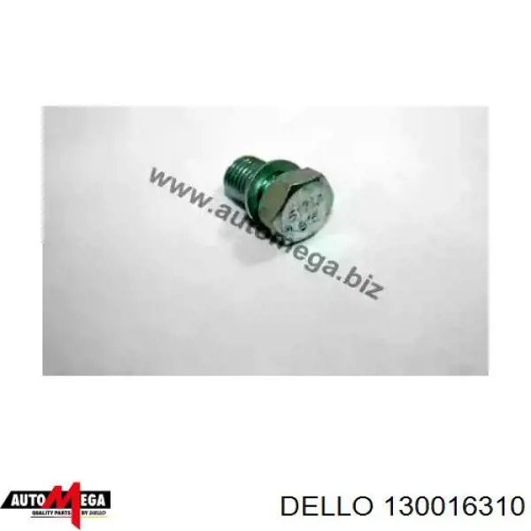 130016310 Dello/Automega пробка поддона двигателя