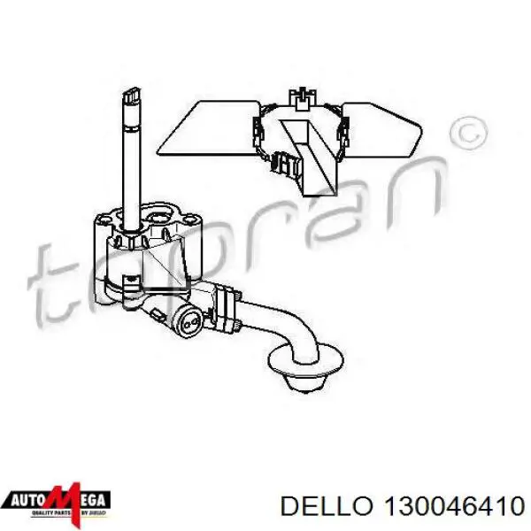 Масляный насос 130046410 Dello/Automega