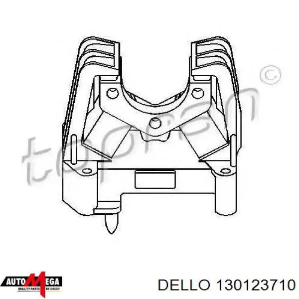 Подушка коробки передач 130123710 Dello/Automega