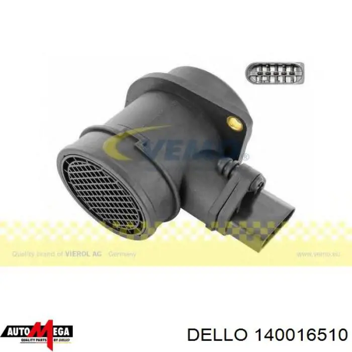 Датчик массового расхода воздуха Dello/Automega 140016510 цена, от 49.60 USD