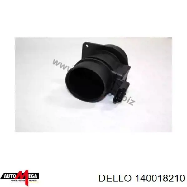 140018210 Dello/Automega sensor de fluxo (consumo de ar, medidor de consumo M.A.F. - (Mass Airflow))