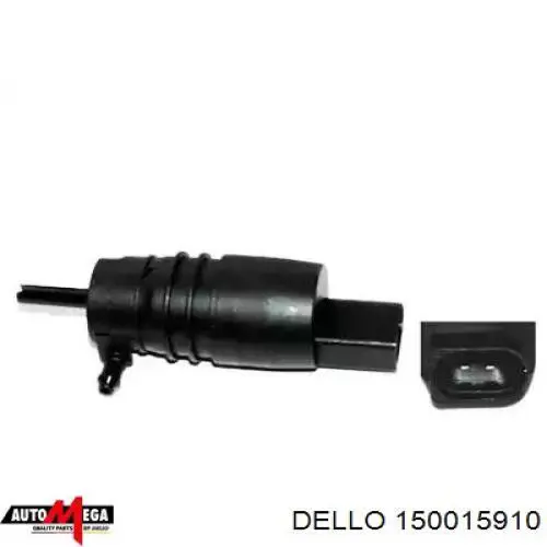 Насос-мотор омывателя стекла переднего/заднего Dello/Automega 150015910