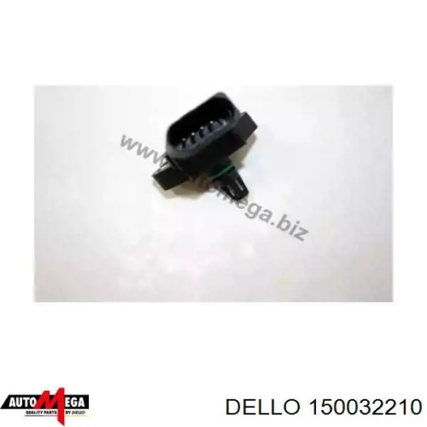 Датчик давления наддува Dello/Automega 150032210