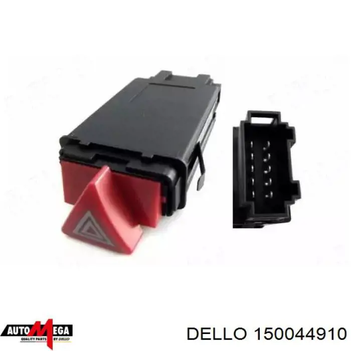 Кнопка включения аварийного сигнала Dello/Automega 150044910
