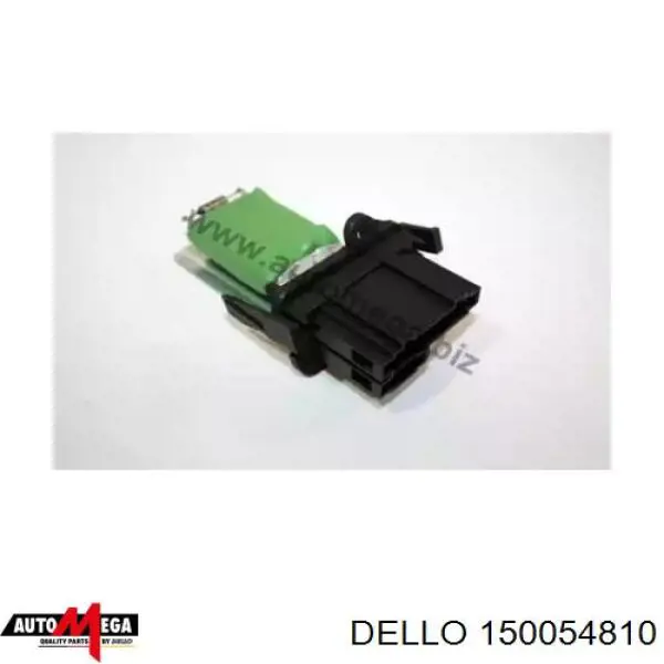 150054810 Dello/Automega резистор (сопротивление вентилятора печки (отопителя салона))
