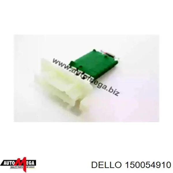 Резистор (сопротивление) вентилятора печки (отопителя салона) DELLO 150054910