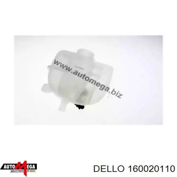 Бачок системы охлаждения 160020110 Dello/Automega
