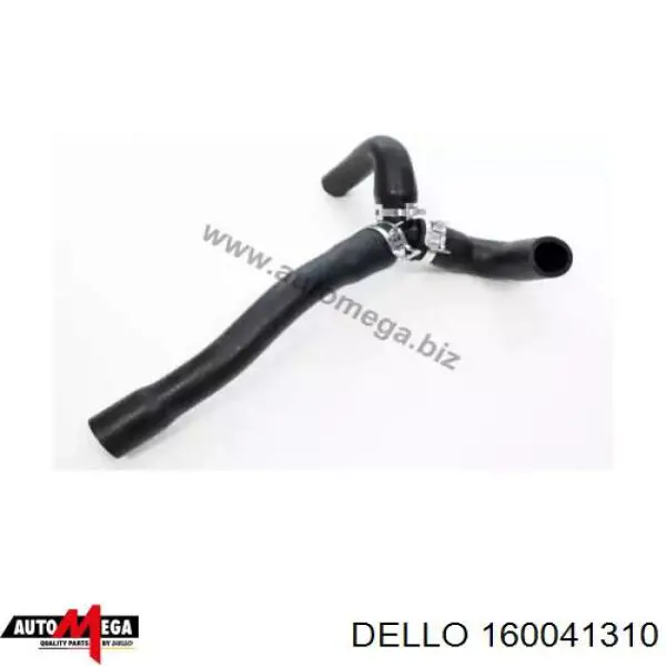 Шланг (патрубок) водяного насоса приемный Dello/Automega 160041310