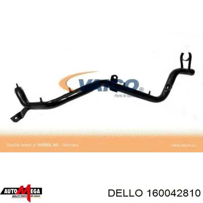 Патрубок системи охолодження 160042810 Dello/Automega