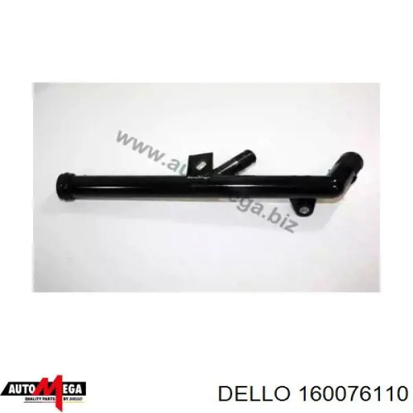 160076110 Dello/Automega шланг (патрубок системы охлаждения)