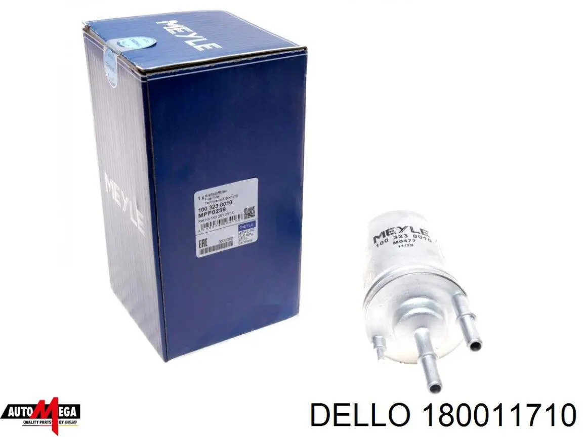 Фильтр топливный Dello/Automega 180011710