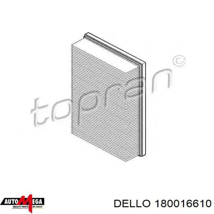 Фильтр воздушный Dello/Automega 180016610