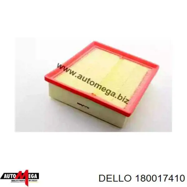 Воздушный фильтр 180017410 Dello/Automega