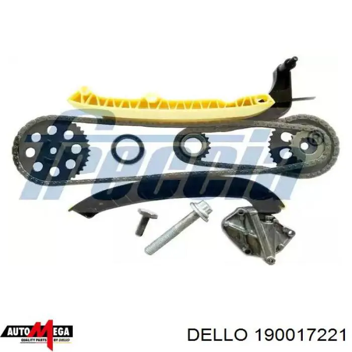 190017221 Dello/Automega сальник коленвала двигателя передний