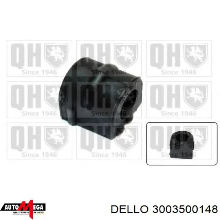3003500148 Dello/Automega втулка стабилизатора переднего