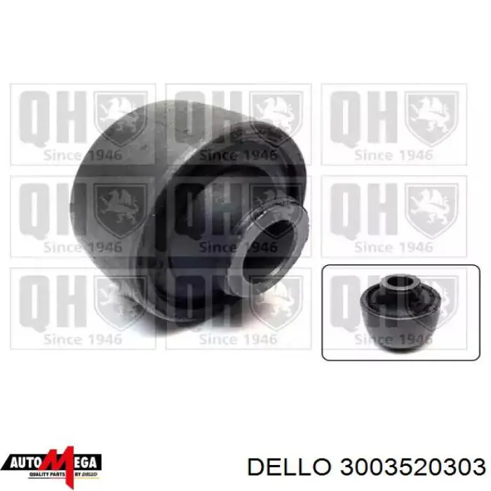 3003520303 Dello/Automega сайлентблок переднего нижнего рычага