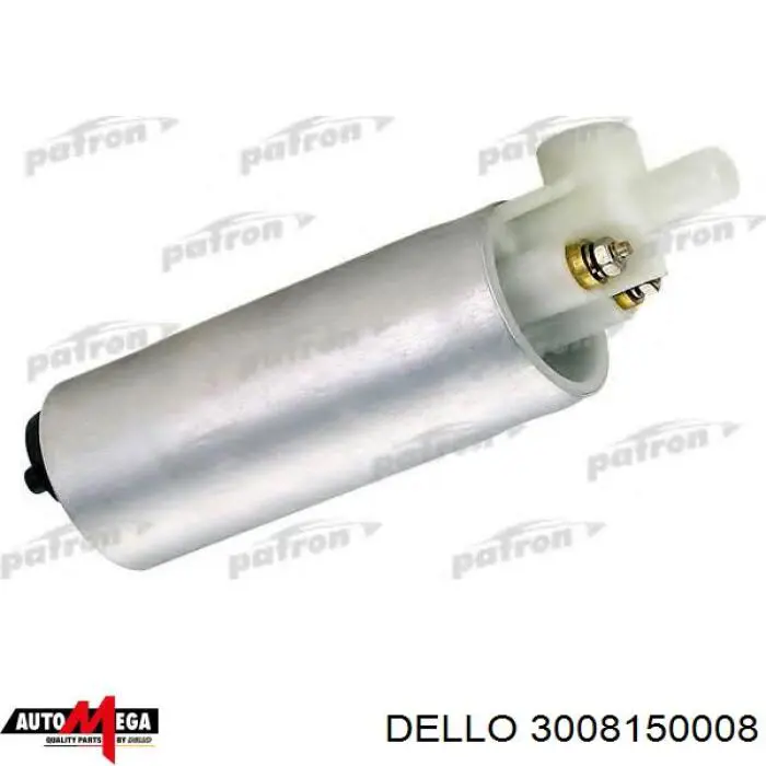 Элемент-турбинка топливного насоса Dello/Automega 3008150008