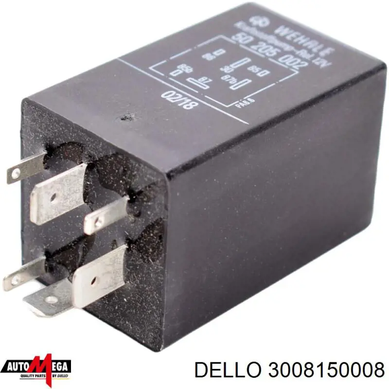 Элемент-турбинка топливного насоса Dello/Automega 3008150008