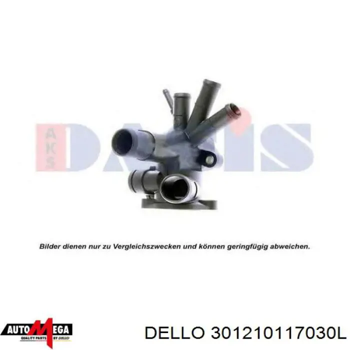Кожух термостата Dello/Automega 301210117030L цена, от 6.92 USD