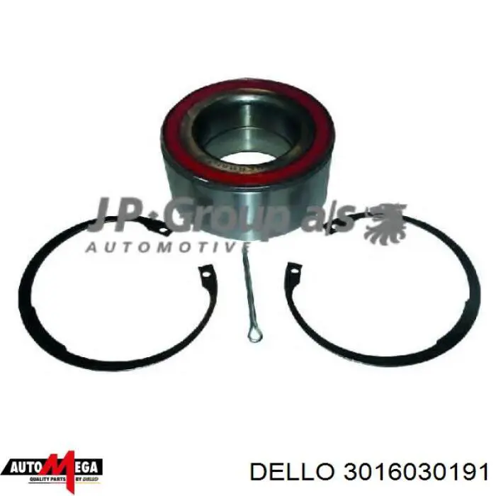 3016030191 Dello/Automega Подшипник ступицы передней