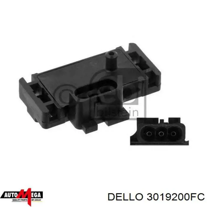 Датчик абсолютного давления 3019200FC Dello/Automega