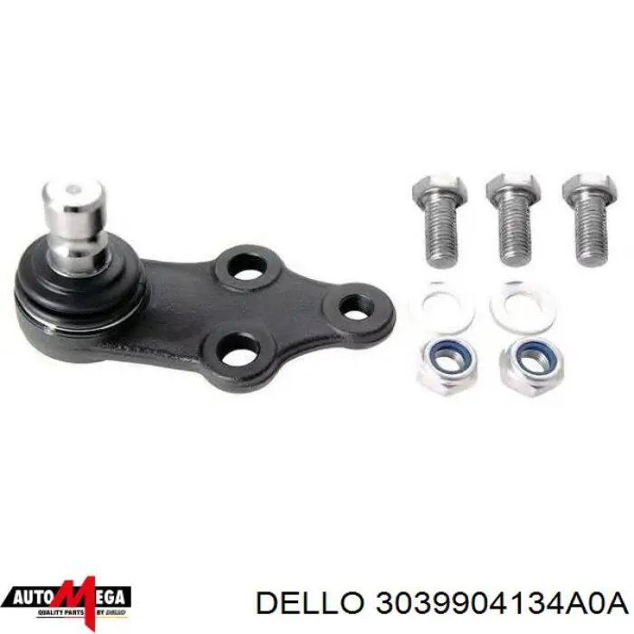 3039904134A0A Dello/Automega Сайлентблок нижнего переднего рычага