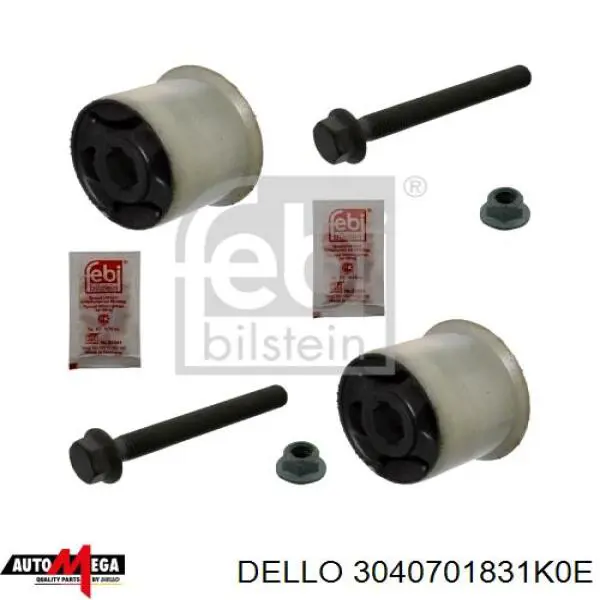 Купить 3040701831K0E Dello/Automega Сайлентблок нижний передней подвески